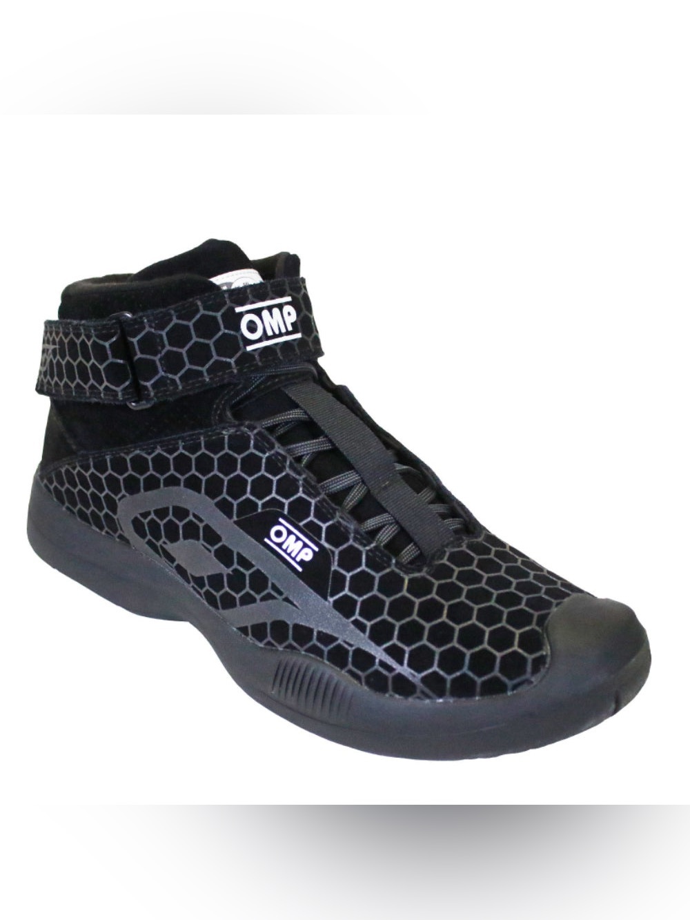 OMP RACING INC. OMP PIT CREW SHOES SFI BLACK SIZE 11.5